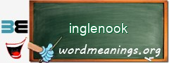 WordMeaning blackboard for inglenook